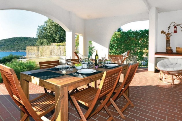 Luxusvilla mit Pool und Meerblick in Rogoznica zu verkaufen
