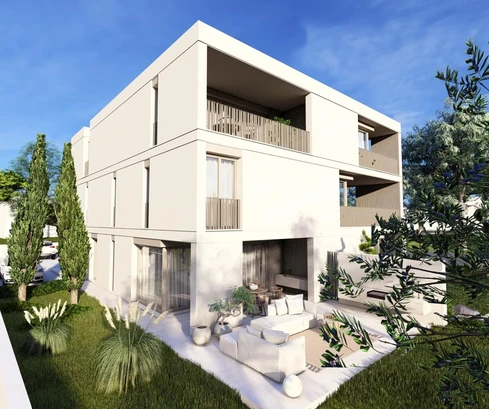 Istria, Novigrad, beautiful three-room apartment in an exclusive new building