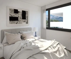 Modern lakás eladó Korčulán, lenyűgöző tengeri panorámával Horvátországban