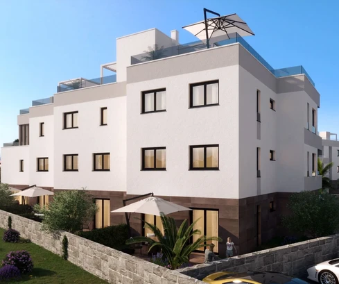 Zadar-Zaton - Modern lakás tetőterasszal, 80 m-re a strandtól