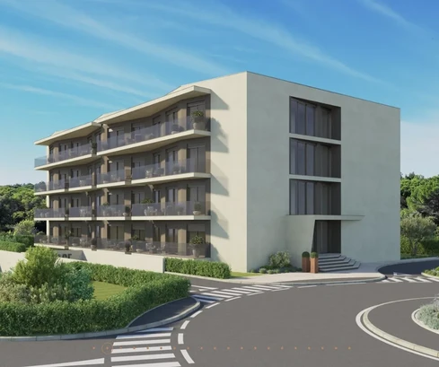 Istrie, Poreč – Penthouse moderne avec vue sur la mer