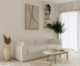 Moderan dvosobni stan s dvorištem na Braču