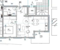 Isztria, Tar: Modern apartman medencével Porec közelében