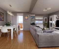 Viškovo, Marčelji, vynikajúci päťizbový byt 151 m², mezonet