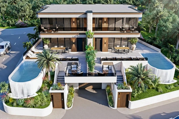 Primoštenben luxusvilla medencével eladó Horvátországban