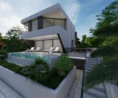Njivice - Nueva villa moderna - ¡a 50 m del mar!