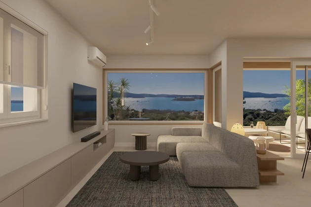 Apartman közvetlenül a tengerparton