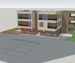 Vodice - Dvoupokojový byt S3 se zahradou