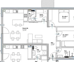 Istrien, Tar: Geräumige Wohnung mit Balkon und Pool