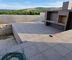 Trogir, Plano, luxusná vila 318 m2, s bazénom a letnou kuchyňou, výhľad