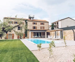 Novigrad, Istria: Lussuosa villa in pietra con piscina