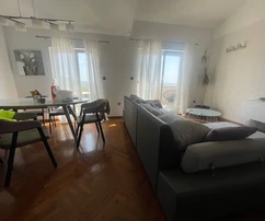 Solin-Okolica, Kučine, 4-bedroom 108m2 apartment with garage 16m2, sea view