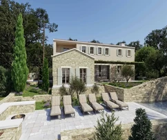 <p>Bellissima villa in pietra immersa nella natura, con vista sul mare, Brtonigla, ISTRIA</p>