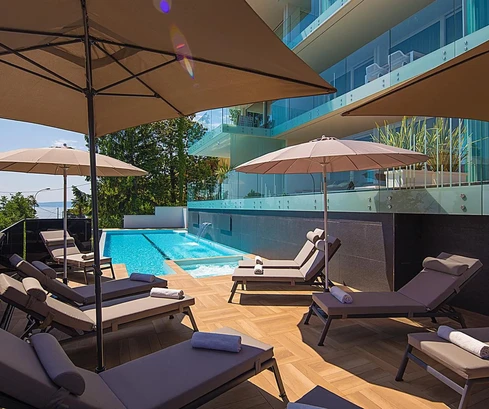 Luxury two-bedroom apartment for sale in Opatija in Croatia