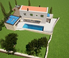 Istrien, Rovinj - Grundstück mit baugenehmigung für moderne villa