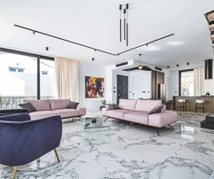 Luxusní dvojdům na prodej přímo u moře v Kostreně v Chorvatsku