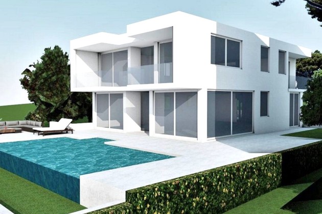 Luxusvilla auf Čiovo mit Pool und Garage in Strandnähe