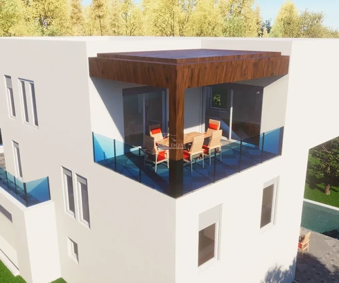 Vodice - apartament penthouse S4, 400 m od morza