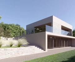 Istria, Trviž, Casa moderna ed ecologica con viste mozzafiato