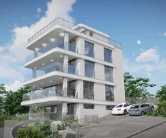 Trogir, appartamento con una camera da letto e giardino, seconda fila dal mare