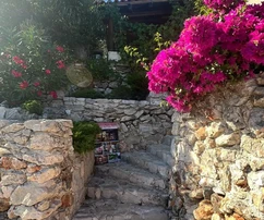 Mala Rava, ház és taverna kiváló elhelyezkedéssel, közvetlen tengerparti fekvéssel