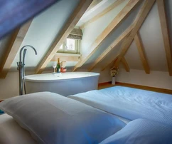 Rustikální polovina dvojdomu s historickým dědictvím – Kaštel Lukšić