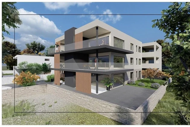 Byt na prízemí so záhradou, blízko mora a pláže
