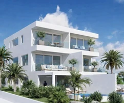 Vodice - luxusní dům s výhledem na moře, chytrý domácí systém, nekonečný bazén