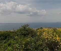 Горня Подстрана, Гайине, сельскохозяйственная земля 2602 м2, вид на море