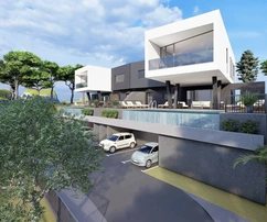 Luxury villa with sea view for sale in Seget in Croatia