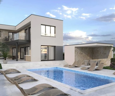 Luxusvilla eladó Vodnjanban, közel a tengerhez Horvátországban