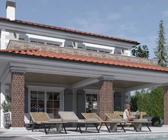 Isola di Krk, Kornić - Lotto edificabile con permesso per villa e piscina!