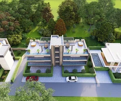 Luxusní a moderní apartmán, 136 m², (3 pokoje), 2 parkovací místa, Sukošan