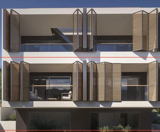 Vodice, appartement moderne sur deux niveaux avec jardin dans une nouvelle résidence exclusive