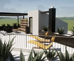 Moderní vila s bazénem a výhledem na moře, Istrie, Poreč