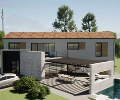 Vrsar : Elegante nuova villa con piscina