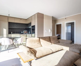 Čiovo, Okrug Gornji, möblierte Zweizimmerwohnung mit Dachterrasse