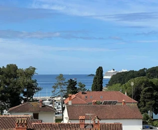 Penthouse à vendre à Rovinj avec vue sur la mer en Croatie