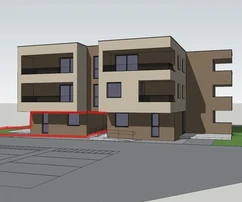Vodice - Appartamento S3 con due camere da letto e giardino