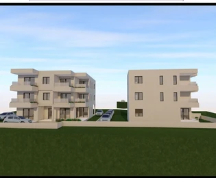 Trogir, 1 hálószobás lakás 49 m², 1. emelet, új építésű