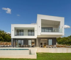 Kostrena, villa di lusso con vista panoramica e piscina