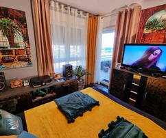 Penthouse for sale with a terrace and sea view in Croatia