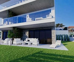 KÉT APARTMAN TENGERRE NÉZŐ KILÁTÁSSAL, CSENDES HELYEN, 500 M-RE A TENGERPARTTÓL!