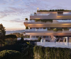 Új apartmanok a golfpályán tengerre néző kilátással, közel a strandhoz