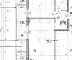 Split, Žnjan appartement confortable d'une chambre de 59 m² dans un immeuble neuf avec garage