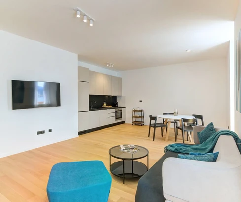 Spacious apartment for sale right on the waterfront in Opatija in Croatia