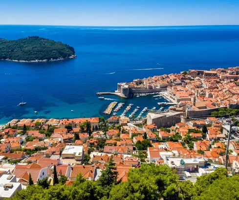 Stavebný pozemok 5500 m2 - Čilipi, Dubrovník