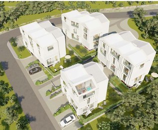 Lussuoso appartamento con tre camere da letto in vendita a Diklo in Croazia