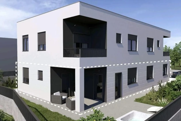 Kaštel Sućurac, komfortní třípokojový byt v novostavbě