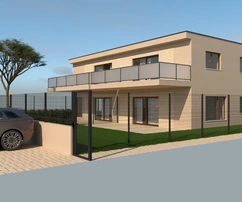 Istria, Poreč: Modern apartment with balcony